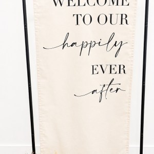 Fabric Sign